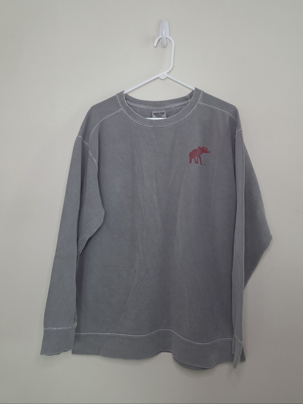 Women's Comfot Colors Alabama Crimson Tide Sweatshirt Sz Large